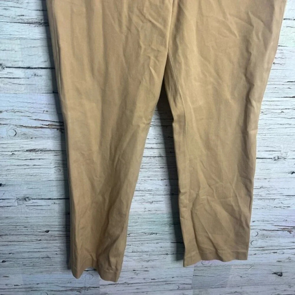 J. Crew Tan  Dress Pants size 4 - Picture 2 of 5